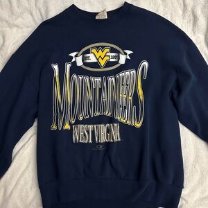 Men's Navy and Blue Sweatshirt